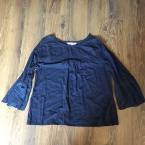 Bell sleeve top